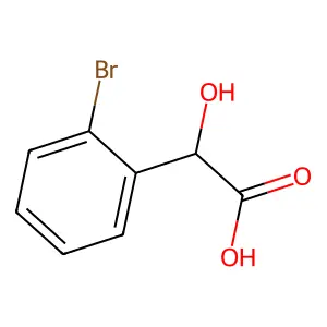 2-(2-Bromophenyl)-2-hydroxyacetic acid structure