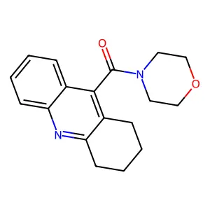 吗啉-4-基(1,2,3,4-四氢吖啶-9-基)甲酮 structure