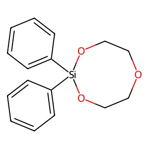 2,2-Diphenyl-1,3,6,2-trioxasilocane structure