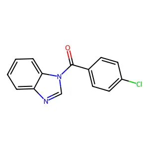 1-(4-Chlorobenzoyl)-1H-benzimidazole structure