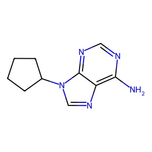 9-Cyclopentyladenine structure