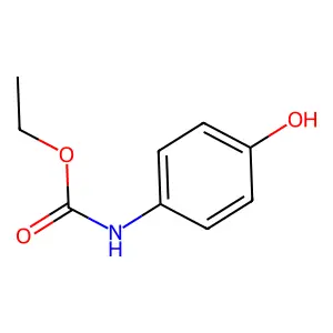 ethyl N-(4-hydroxyphenyl)carbamate structure