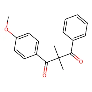 1,3-Propanedione,1-(4-methoxyphenyl)-2,2-dimethyl-3-phenyl- structure