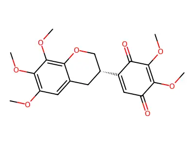 Abruquinone B structure