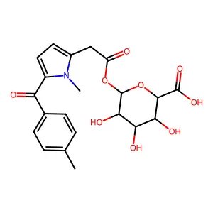 Tolmetin glucuronide structure