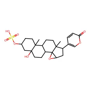 海蟾蜍精3-硫酸酯 structure