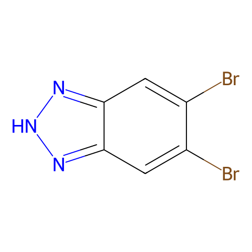5,6-Dibromo-1H-benzotriazole structure