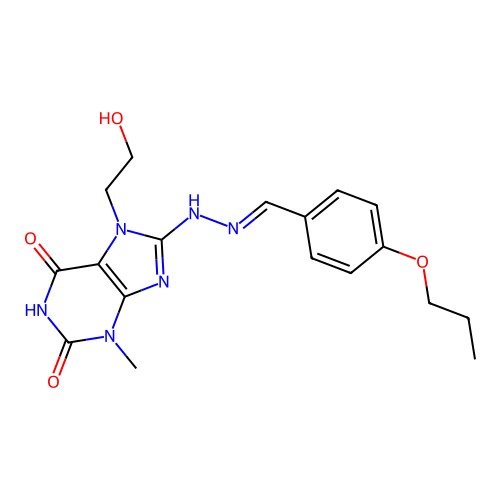 C18H22N6O4 structure