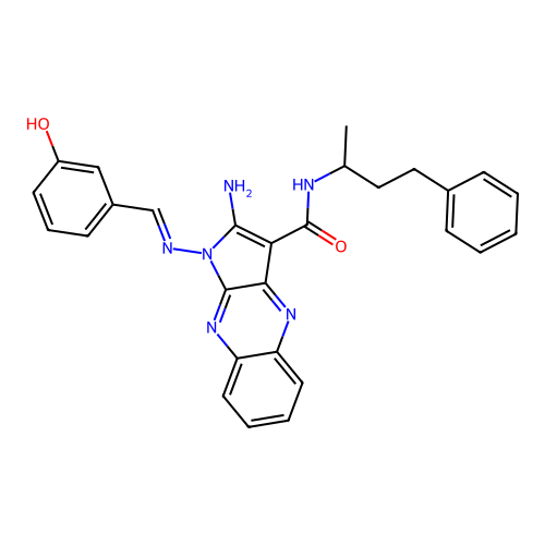 C28H26N6O2 structure