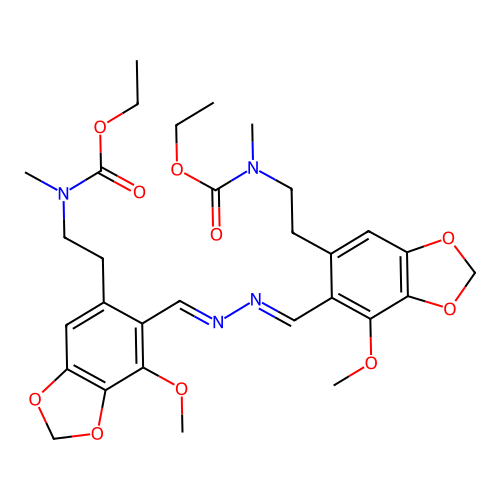 C30H38N4O10 structure