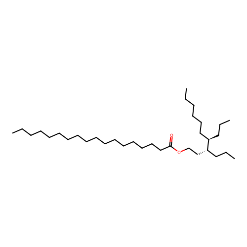 [(3R,4R)-3,4-dipropyldecyl] octadecanoate structure