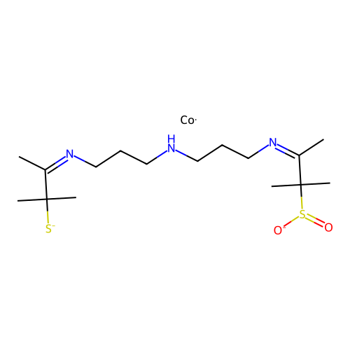 Chemical Compound (C16H31CoN3O2S2-2) structure