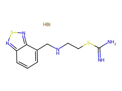 2- ethylsulfanylmethanimidamidehydrobromide structure