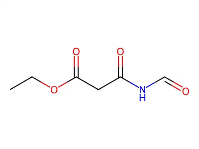 Ethyl 3-(formylamino)-3-oxopropionate structure
