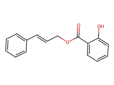 3-Phenyl-2-propen-1-yl 2-hydroxybenzoate structure