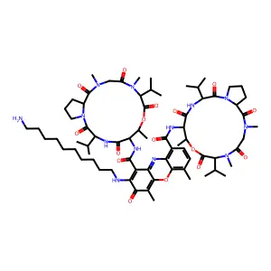 N-(10-Aminodecyl)actinomycin D structure