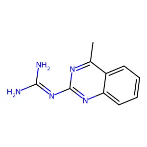 1-(4-Methylquinazolin-2-yl)guanidine structure