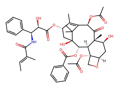 Cephalomannine structure