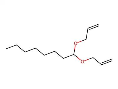 1,1-Bis(allyloxy)octane structure
