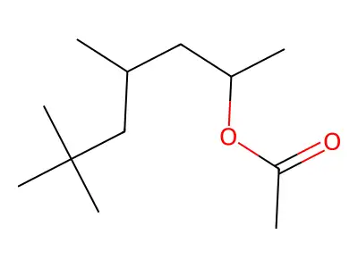 1,3,5,5-Tetramethylhexyl acetate structure