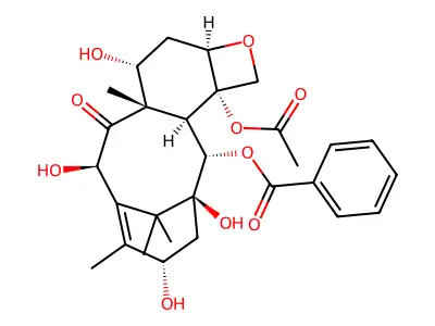10-Desacetylbaccatin III structure