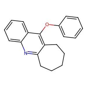 6H-Cyclohepta(b)quinoline, 7,8,9,10-tetrahydro-11-phenoxy- structure