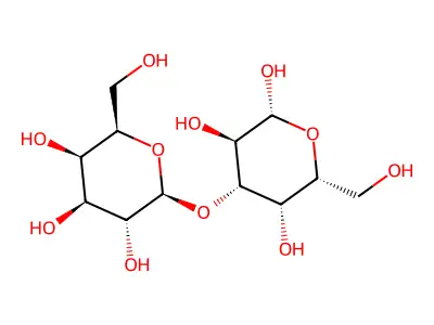 3-O-beta-D-galactopyranosyl-beta-D-galactopyranose structure