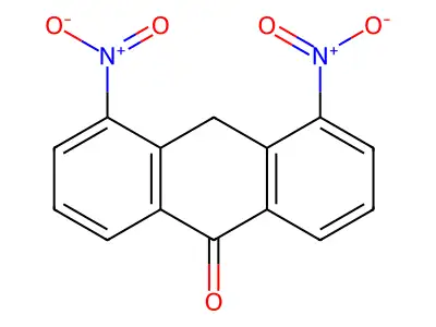 4,5-Dinitroanthracen-9(10H)-one structure