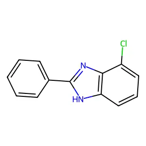 4-chloro-2-phenyl-1H-benzimidazole structure