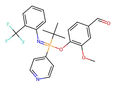 4-[tert-butyl-pyridin-4-yl-[2-(trifluoromethyl)phenyl]imino- structure