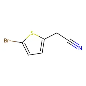 2-(5-Bromothiophen-2-yl)acetonitrile structure