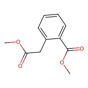 Methyl 2-(2-methoxy-2-oxoethyl)benzoate structure