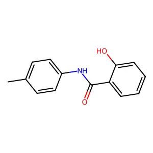 2-hydroxy-N-(4-methylphenyl)benzamide structure