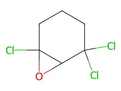 1,5,5-Trichloro-7-oxabicyclo[4.1.0]heptane structure