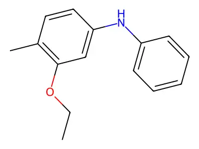 3-Ethoxy-N-phenyl-p-toluidine structure