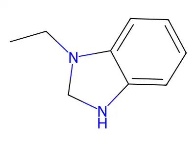 1-Ethyl-2,3-dihydro-1H-benzimidazole structure