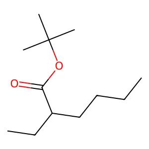 tert-Butyl 2-ethylhexanoate structure
