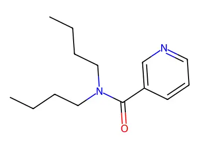 3-Pyridinecarboxamide, N,N-dibutyl- structure