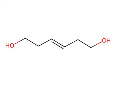 Hex-3-ene-1,6-diol structure