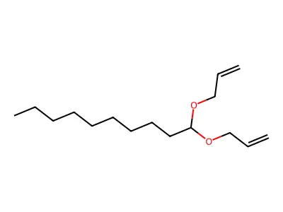 1,1-Bis(allyloxy)decane structure