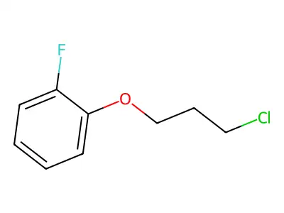 1-(3-Chloropropoxy)-2-fluorobenzene structure