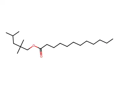 2,2,4-Trimethylpentyl laurate structure