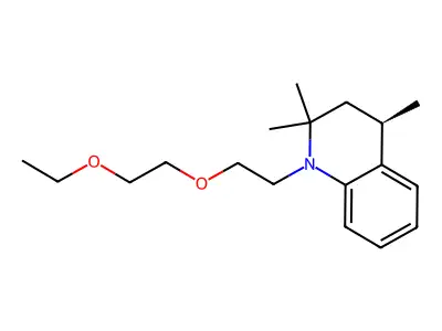 1-(2-(2-Ethoxyethoxy)ethyl)-2,2,4-trimethyl-1,2,3,4-tetrahydroquinoline structure