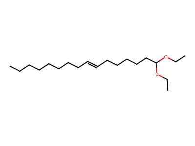 1,1-Diethoxyhexadec-7-ene structure