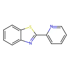 2-(2-Pyridinyl)benzothiazole structure