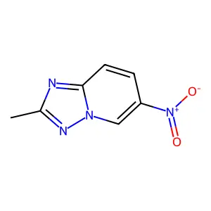 2-Methyl-6-nitro-[1,2,4]triazolo[1,5-a]pyridine structure