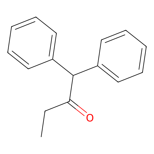 1,1-Diphenylbutan-2-one structure