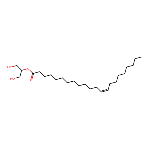 (Z)-docos-13-enoic acid, monoester with glycerol structure