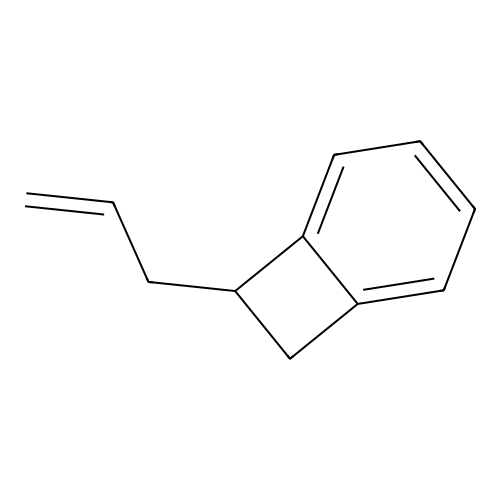 Bicyclo[4.2.0]octa-1,3,5-triene, 7-(2-propenyl)- structure