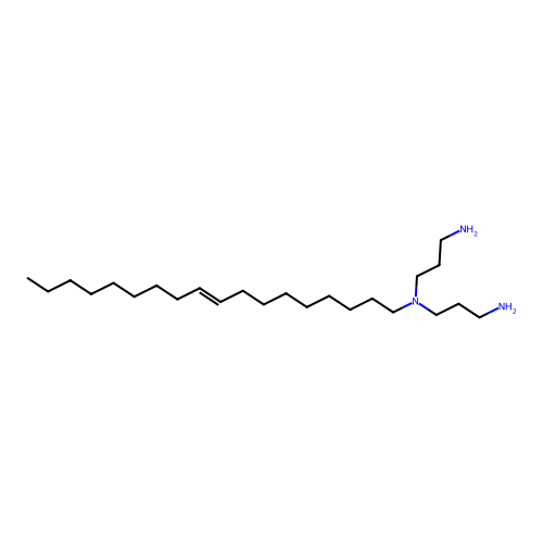 (Z)-N-(3-Aminopropyl)-N-9-octadecenylpropane-1,3-diamine structure